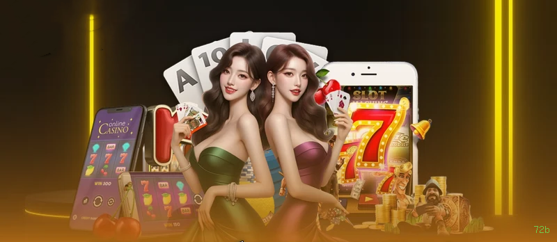 Imagem promocional dos jogos de lottery da 72b